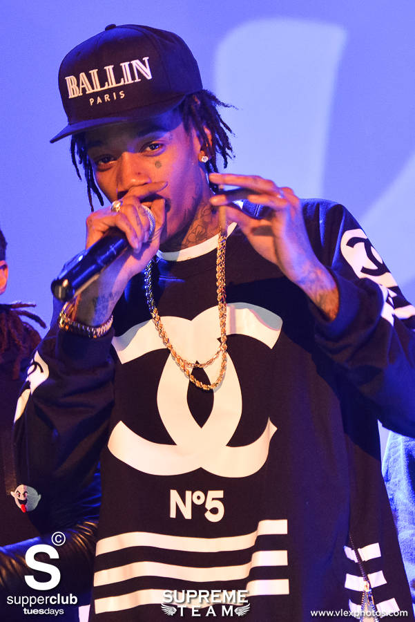 Wiz rocks the crowd at Supperclub Hollywood.