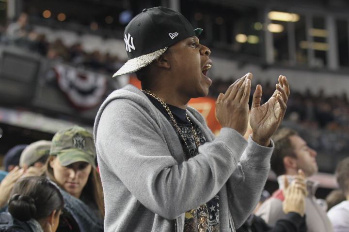 Jay Z at the American League Champion Series in 2011.