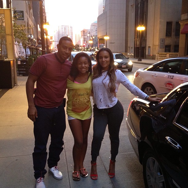 Luda spends a day out with two of his favorite girls!