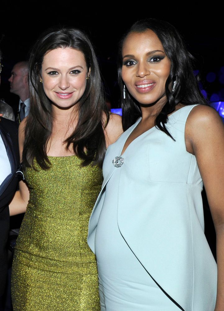 Kerry attends the In Style After Party with Scandal co star Katie Lowes