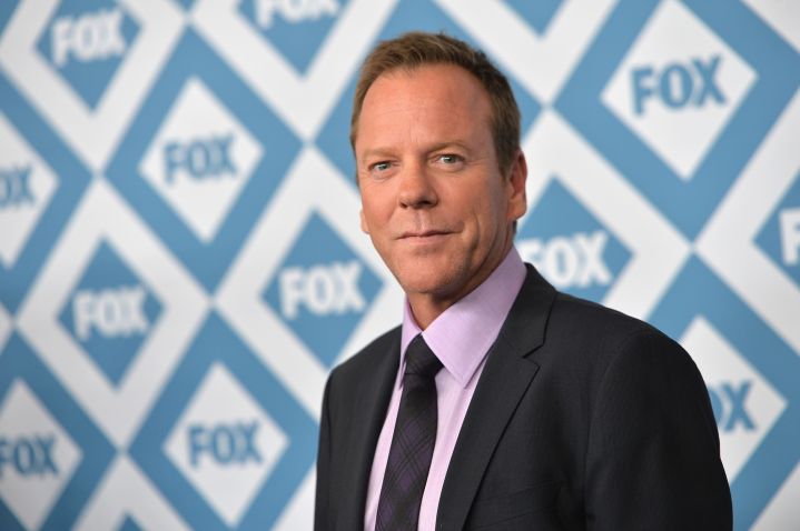 Kiefer Sutherland is bringing “24” back for the camera on the Fox All-Star Party red carpet.