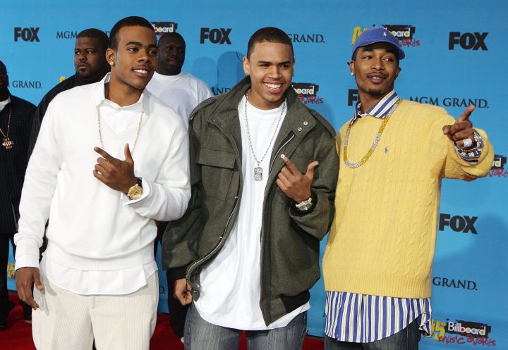 Throwback clique. Chris Brown, Chingy, and Mario were all superstars in ’05.