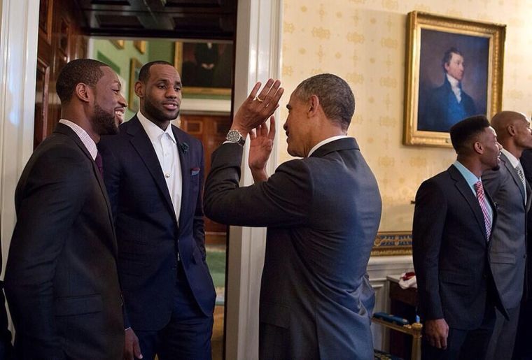 Shoot the J, Mr. President!