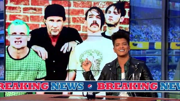 Bruno Mars and the Red Hot Chili Peppers