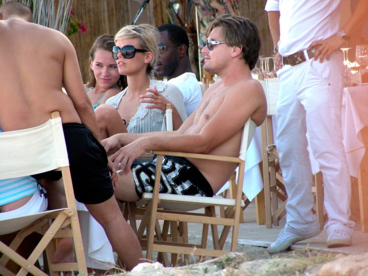 Leo gets his chill on in Ibiza, Spain.