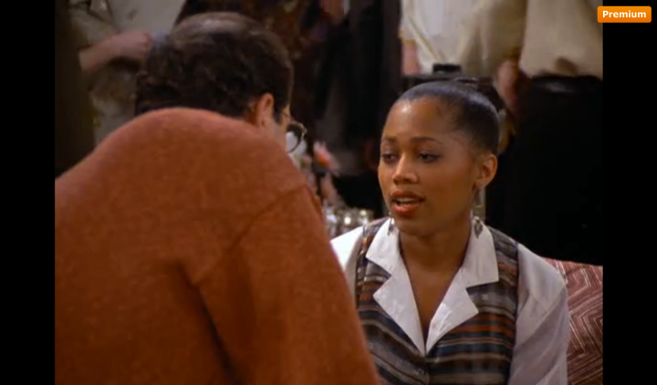 Janice (played by Theresa Randle) made sexual advances to George in “The Apartment” (1991)