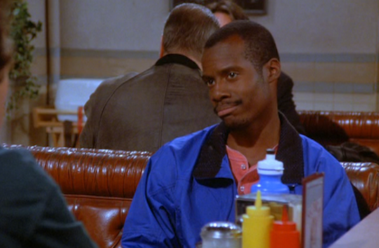 Elaine’s friend and track star Jean Paul in “The Hot Tub” (1995)
