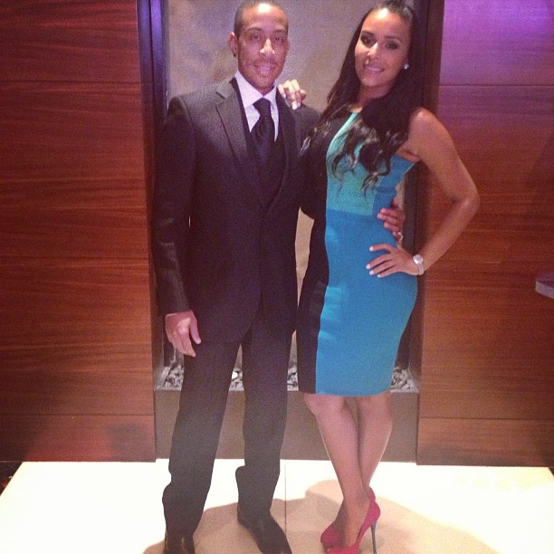 One year ago Luda spent New Years Eve with his African beauty.