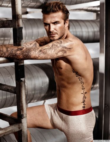 david beckham h&m super bowl ads 2014