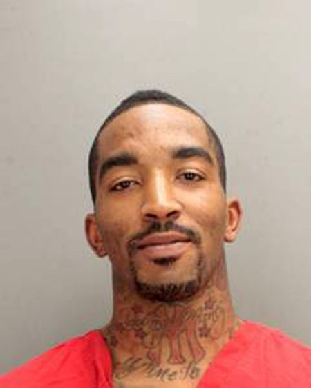 J.R. Smith arrested in 2012 after he was a wanted man with a warrant out for his arrest.
