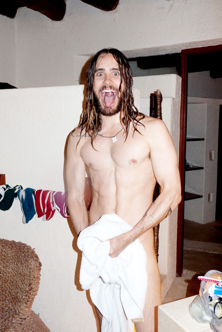Oh, hello… Jared Leto poses nude for Terry Richardson.