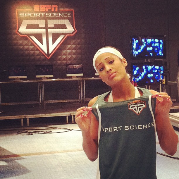 Plus, she plays sports. Now what’s sexier than that?