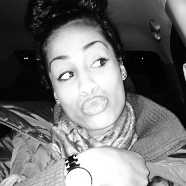 Duck lips! Thanks for the kisses.