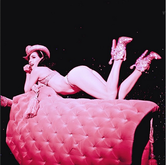 Dita Von Teese has been one of the most famous strippers in the world for years. She once dated rock star Marilyn Manson. Technically, she’s a “burlesque dancer” and she’s classy as f*ck.