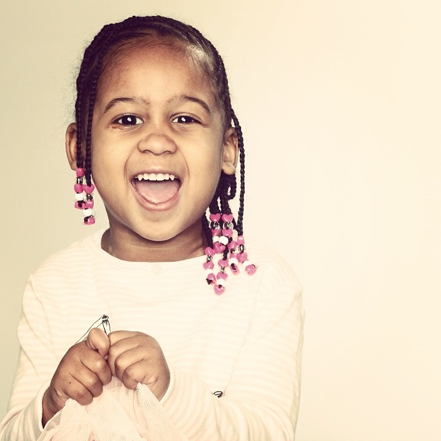 Stevie J and Mimi Faust’s daughter Eva can be the poster child for adorably funny kids.