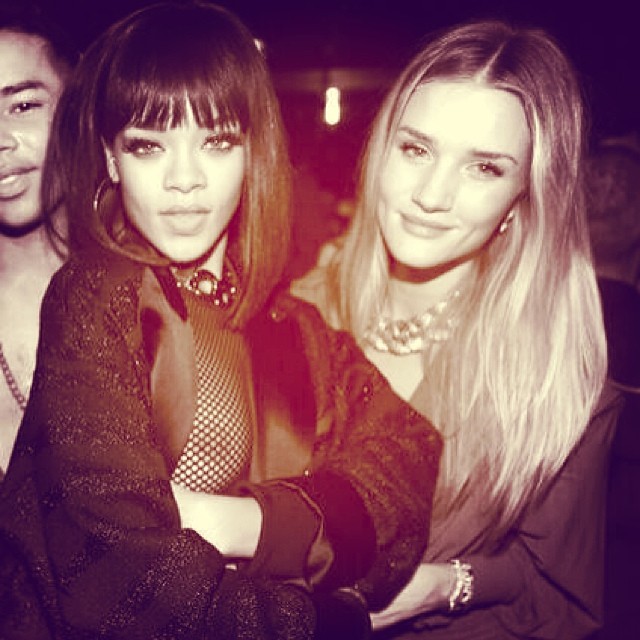 Rihanna Rocks A See Through Balmain Shirt