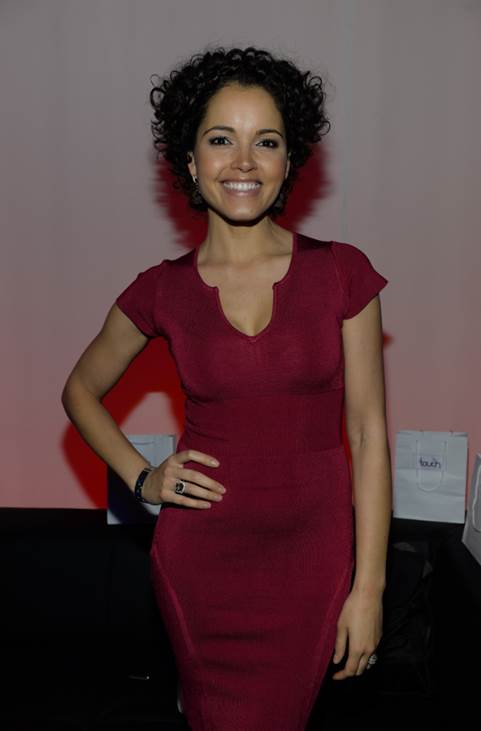 OXYGEN host Susie Castillo looked stunning in MLV and Alberto Parada jewelry at Talent Resources Sports presents MAXIM Magazine’s “Big Game Weekend” sponsored by AQUAhydrate in New York on Saturday.