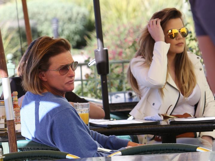 Bruce Jenner and Khloe Kardashian spend Valentine’s Day together.
