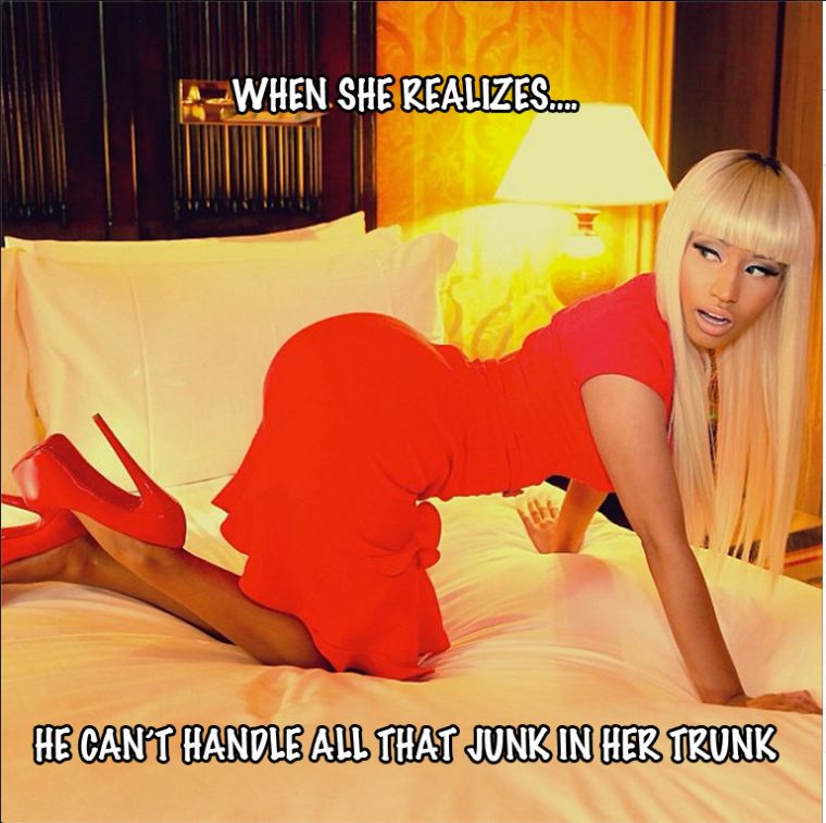 After you pick it up then stop… drop, drop, drop, drop it like it’s hot.