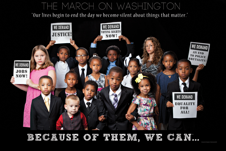 “Because Of Them We Can” Celebrates Black History Month (PHOTOS