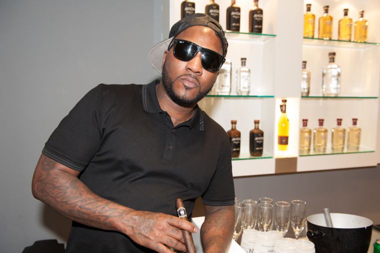Young Jeezy hosts the #JeezyBowl Super Bowl party at the Avion tequila NYC headquarters.