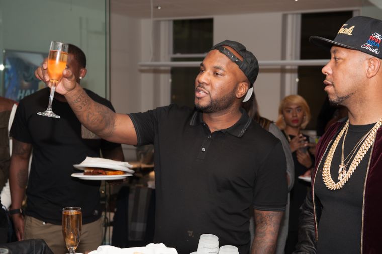 Young Jeezy raises a glass.