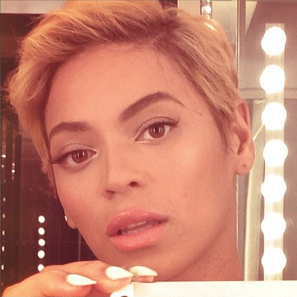 Beyonce’s real hair pixie