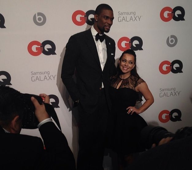 Chris and Adrienne Bosh
