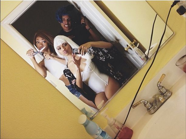 Fierce bathroom shoot!