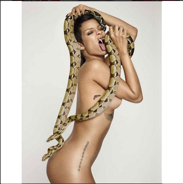Side Boob & Snakes