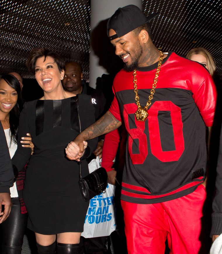 That time Kris partied until the early morning hours at a nightclub with Khloe, The Game, and Malika.