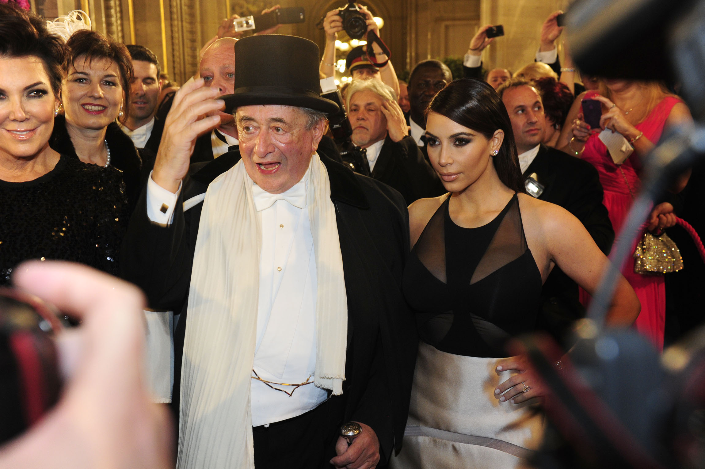kim kardashian Vienna Ball Richard Lugner date