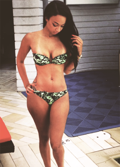 Tan lines, so you know it’s real.