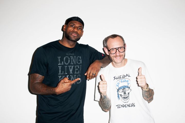 LeBron James poses for Terry Richardson and GQ.