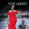 nene leakes red dress collection fashion week runway
