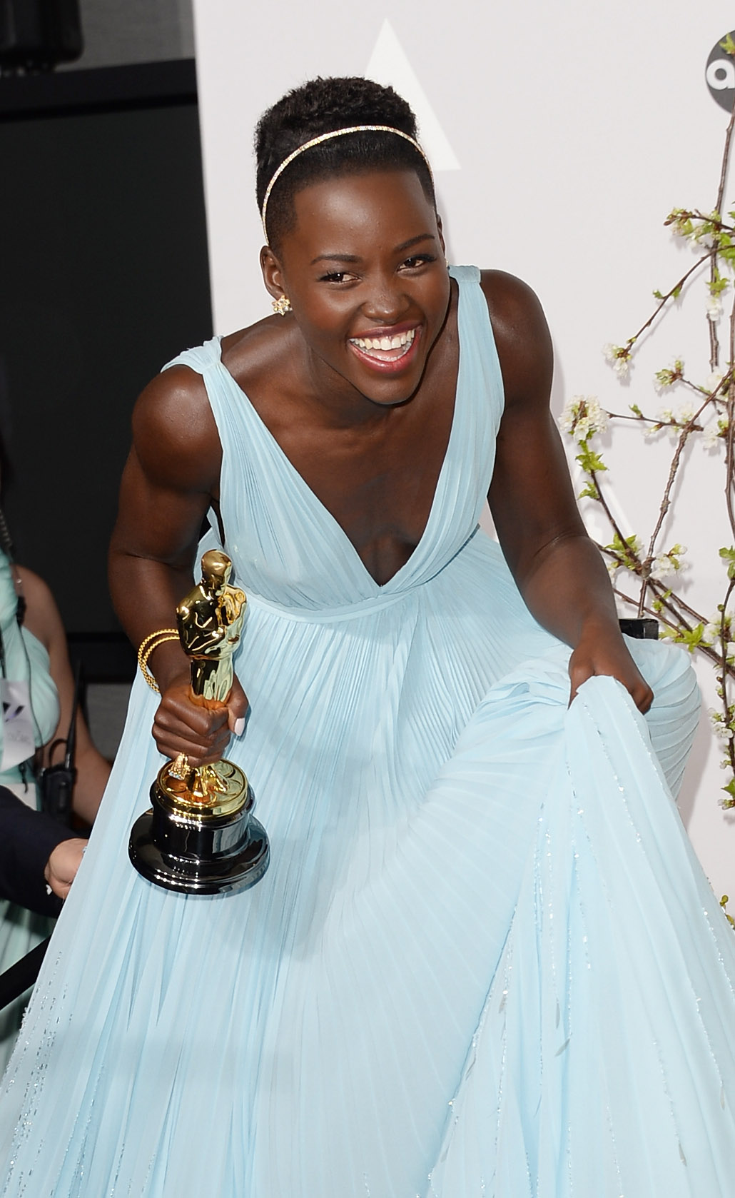 Lupita Nyong'o wins oscar best actress interview