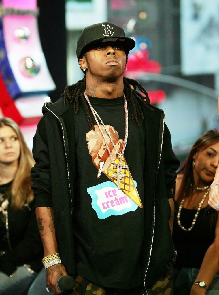 Lil Wayne Rocking Ice Cream.