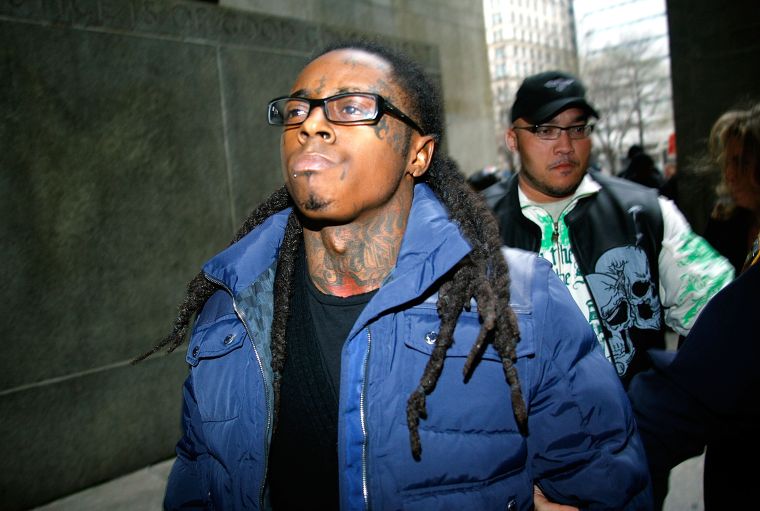 Wayne On His Way To Court.