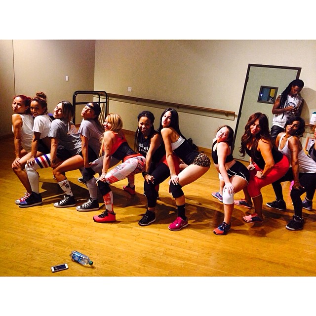 Tiny’s booty is the star of this pic.