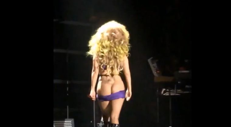 Lady Gaga Moons Her Monsters In NYC.