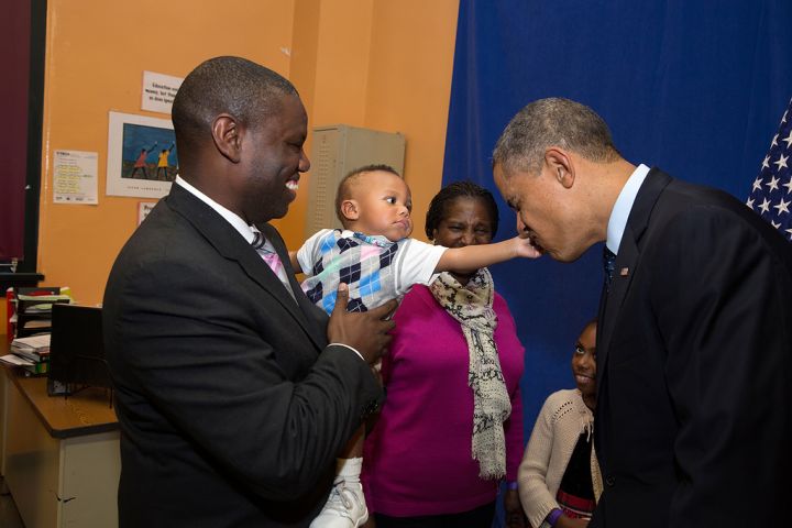 “Smell my hand Mr. President!”