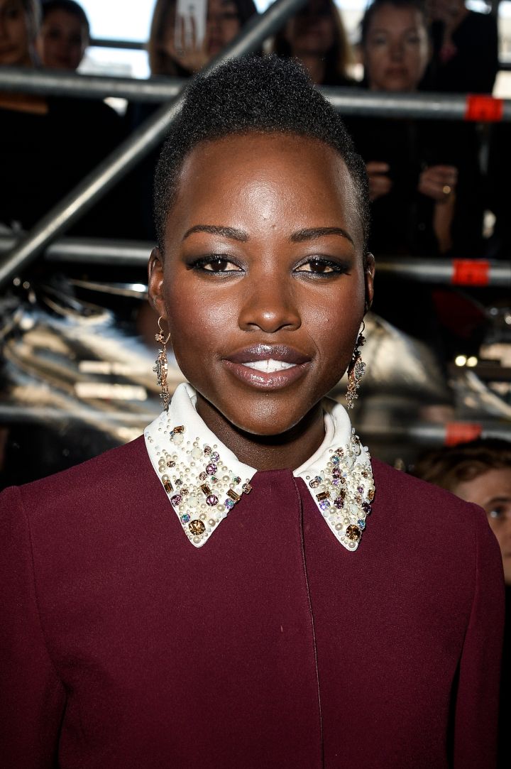 Lupita was certainly the center of attention during Paris Fashion Week.