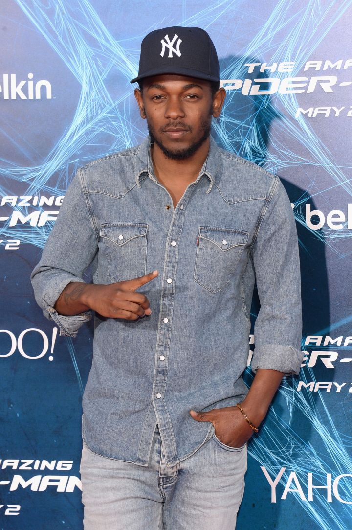 Good kid Kendrick Lamar came through to “The Amazing Spider-Man 2” premiere.