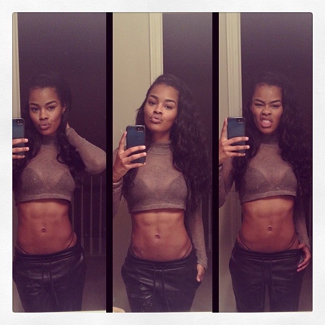 Teyana is a 10 on the sexy scale