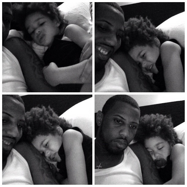 Father and son time.