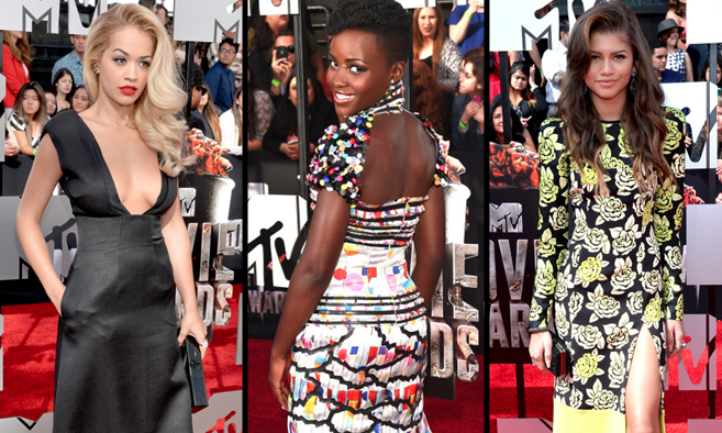best dressed 2014 mtv movie awards red carpet
