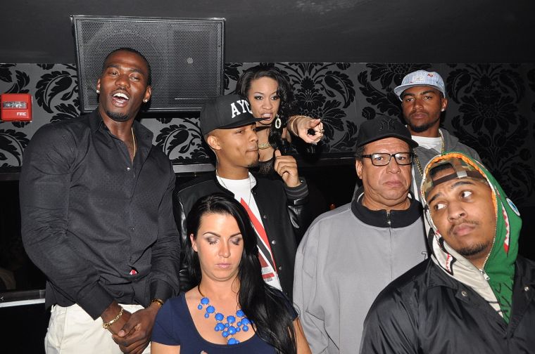 Bow Wow and the Washington Redskin’s DeSean Jackson in VIP.