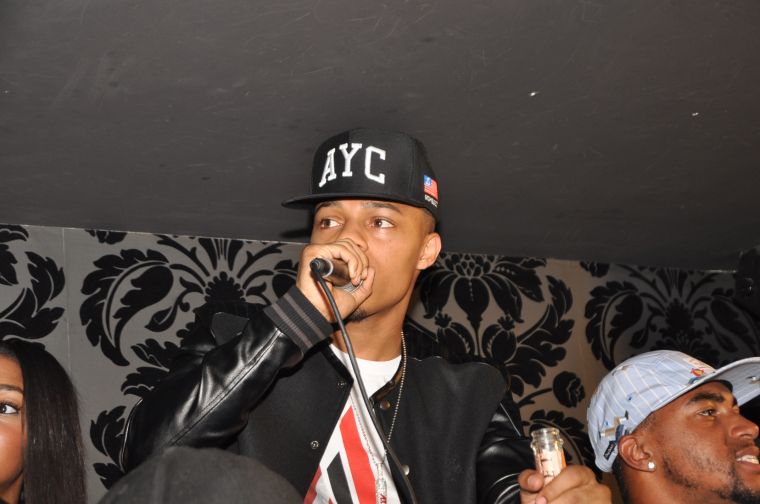 Bow Wow performing.