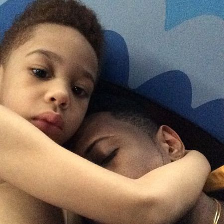 Fabolous and Emily B’s son Johan.