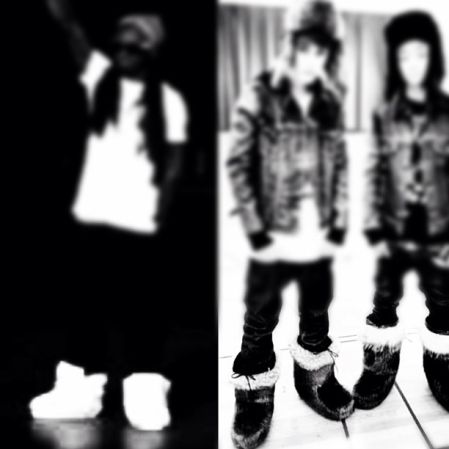 Caption: “Looks like Lil wayne liked our #swagboots”